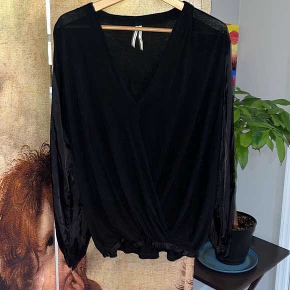 Anthropologie Tops - Anthropologie black blouse